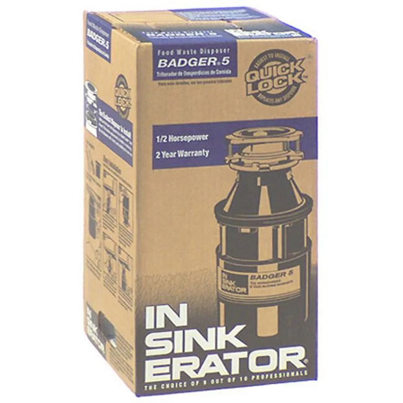 In-sink-erator Badger 5 Garbage Disposer - Radiant Selections