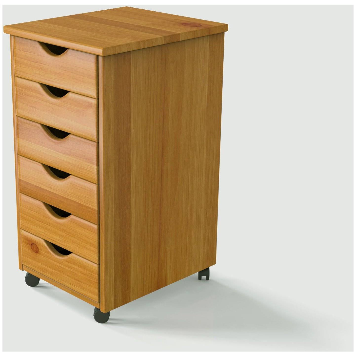 Micasa 6 Drawer Roll Cart MI4627