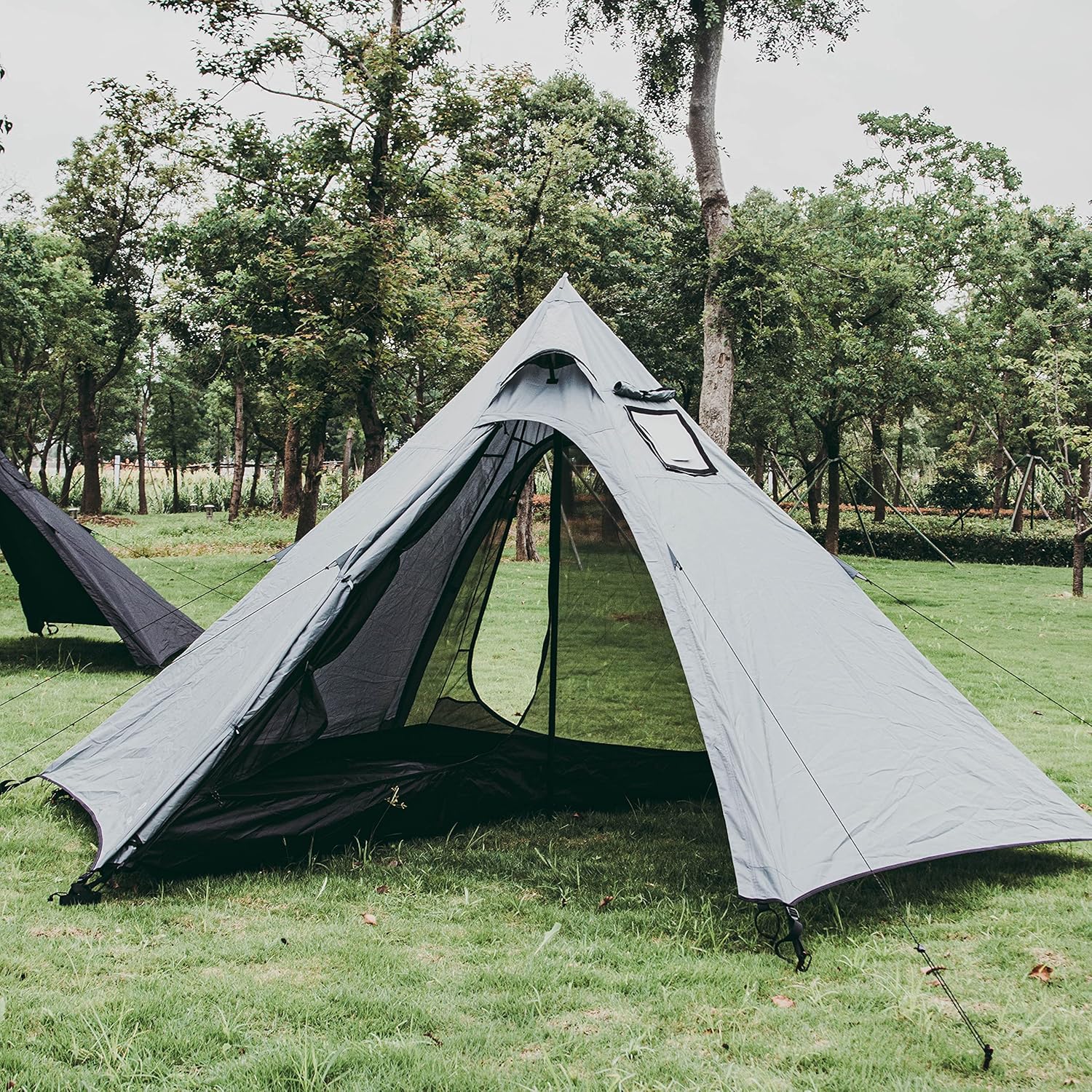 Tipi Hot Tent with Wood Stove Jack