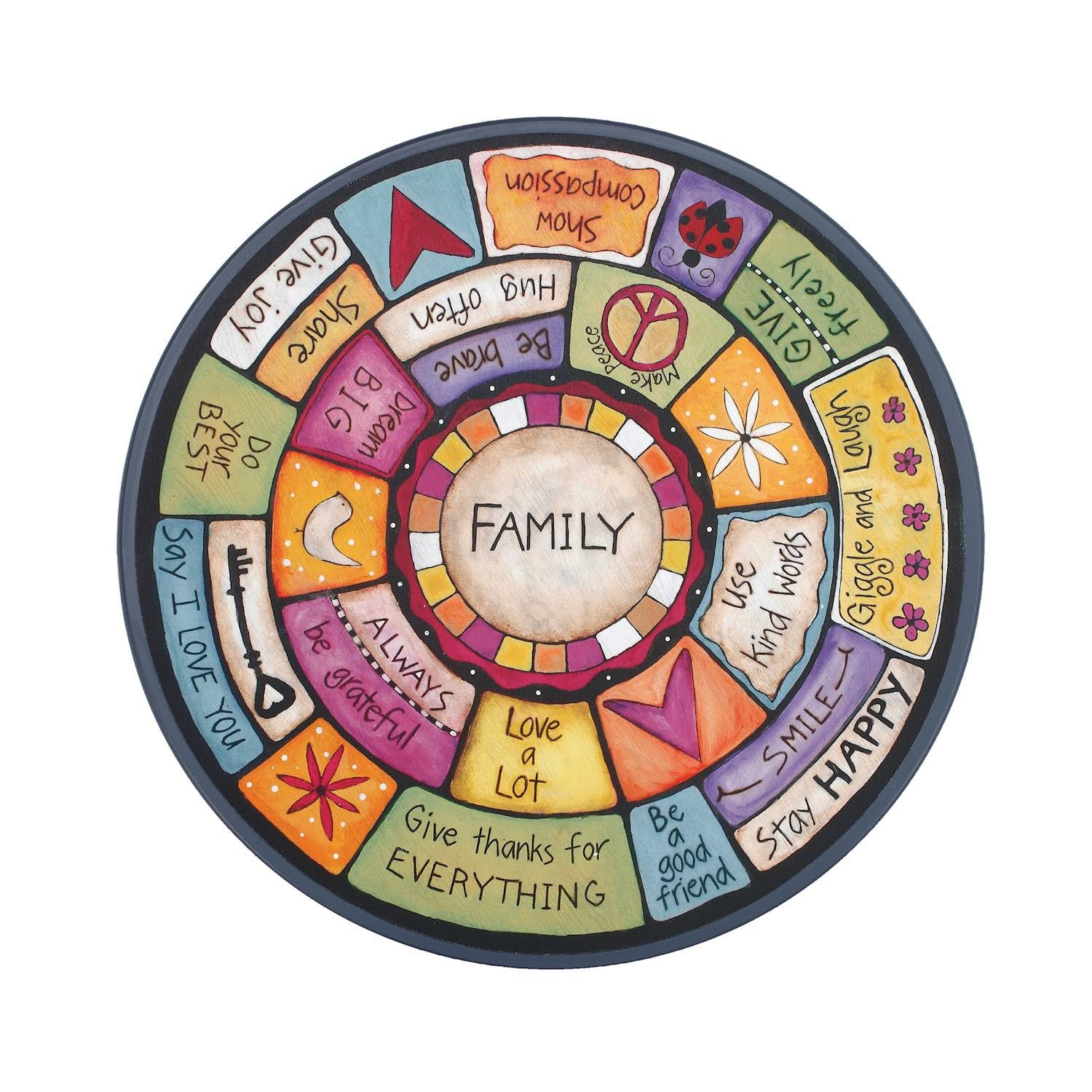 Demdaco Family Values Lazy Susan