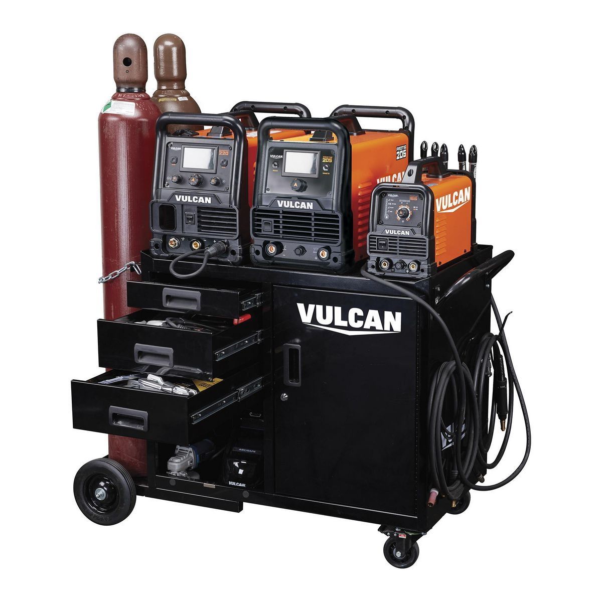 VULCAN 500 lb. Capacity Heavy Duty Large Welding Cabinet
