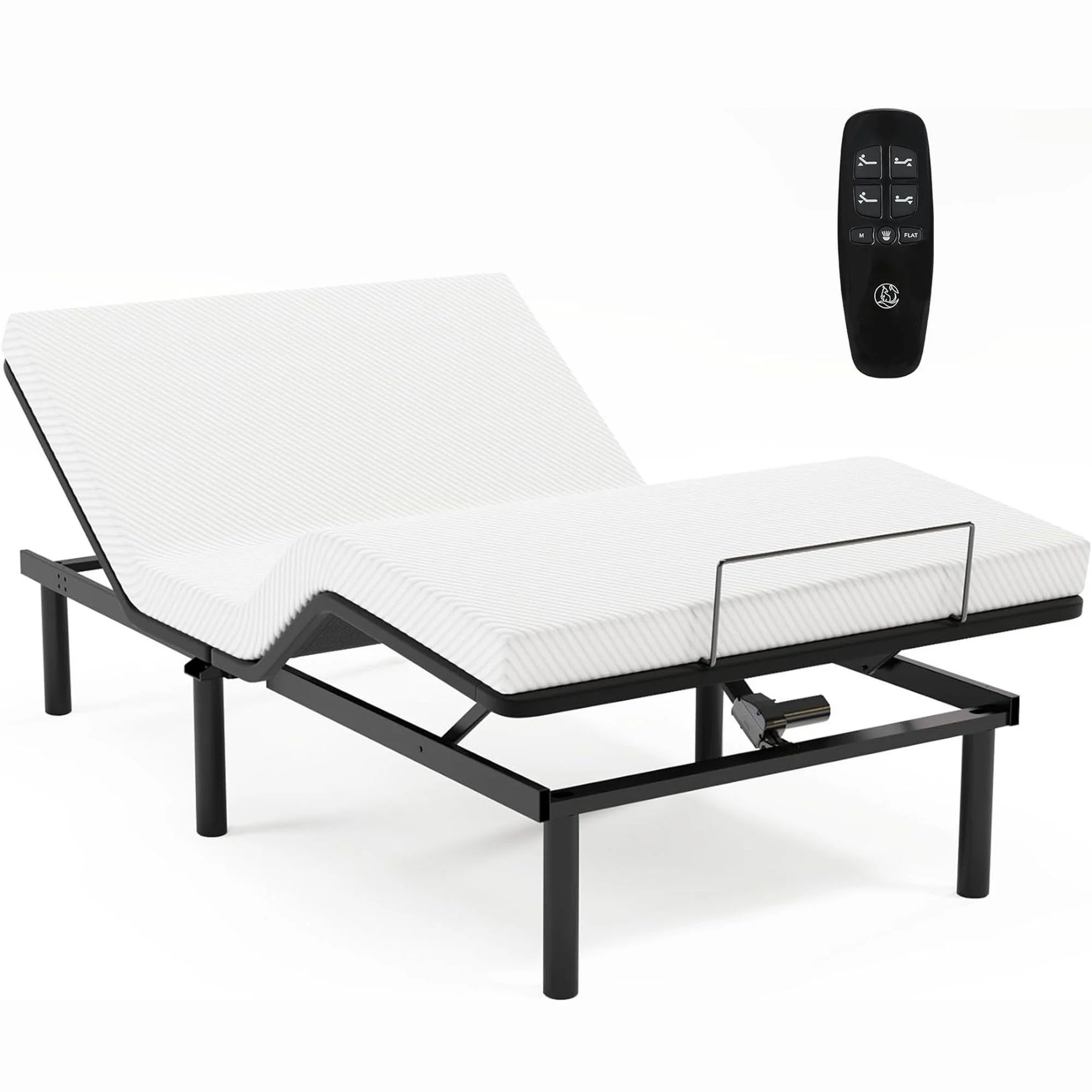 Adjustable Bed Frame Twin Size,Neche Zero Gravity Ergonomic Bed Base with Remote Quiet Motor,12" Legs for Storage