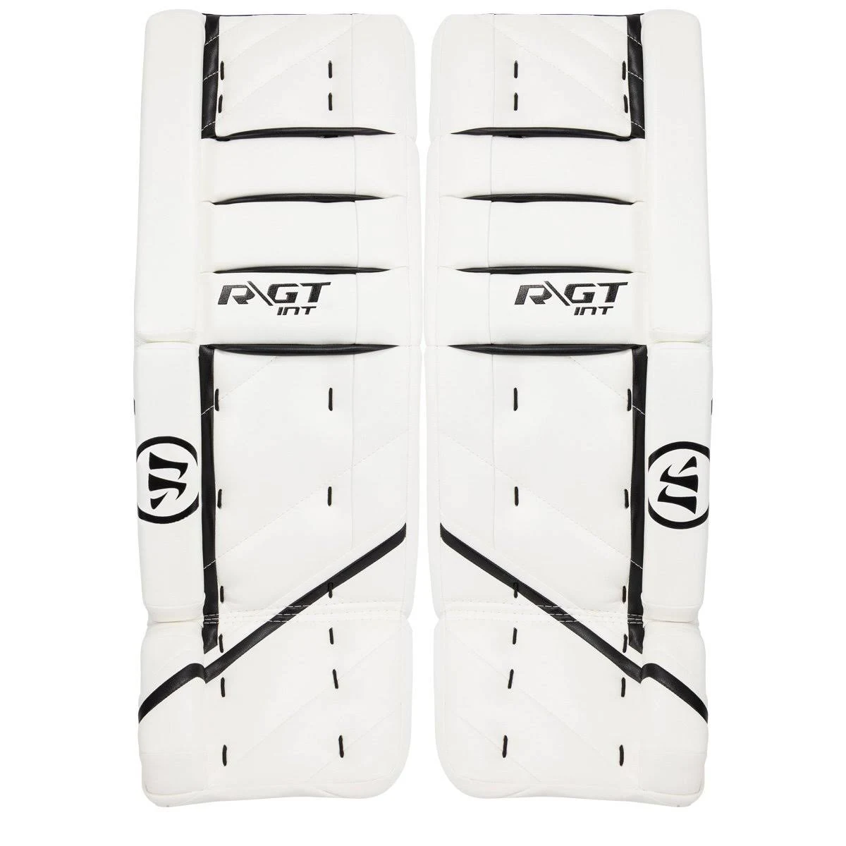 Warrior Ritual GT Intermediate Goalie Leg Pads | 31+1In. | White/Black