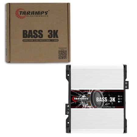 Taramps Bass 3K Car Audio Class D 1 Ohm Monoblock Amplifier 3000W Rms, Men&s, Size: One Size