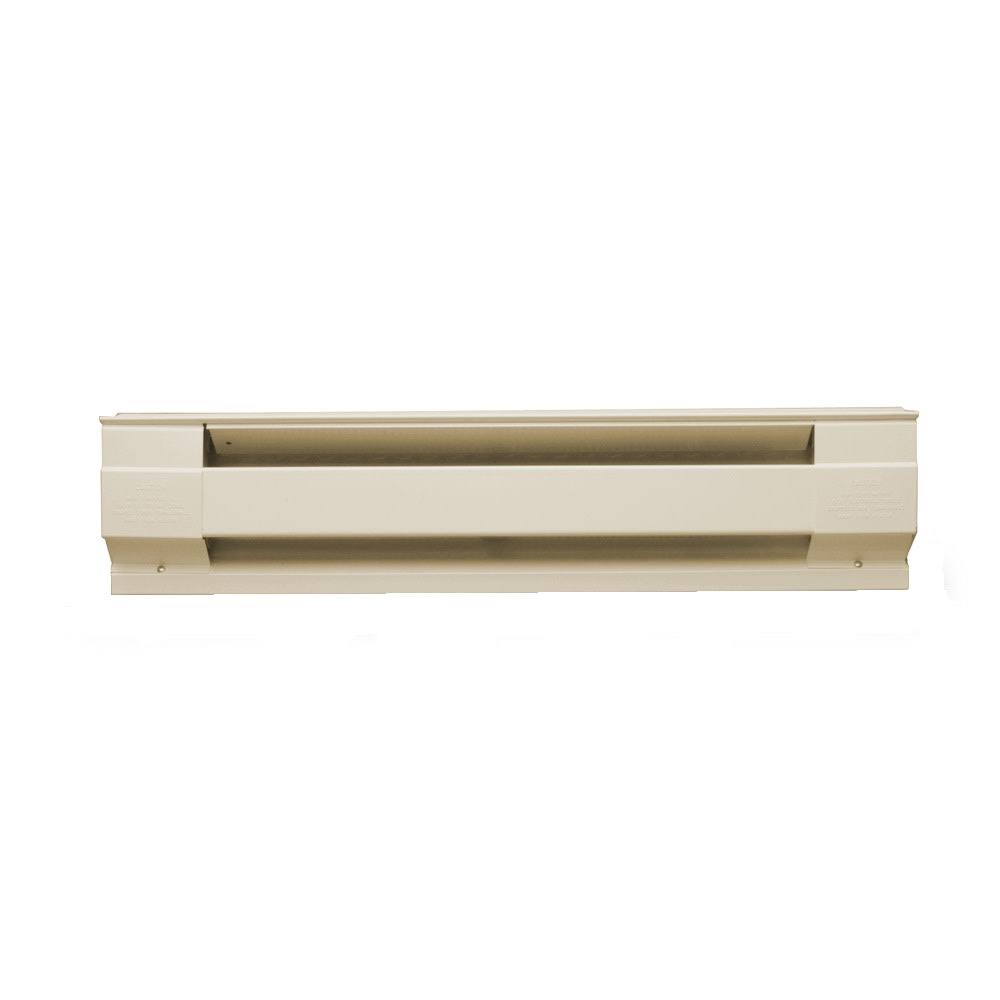 Cadet 8F2025A Baseboard Heater, 8 ft. 2500W 240/208V Electric - Almond