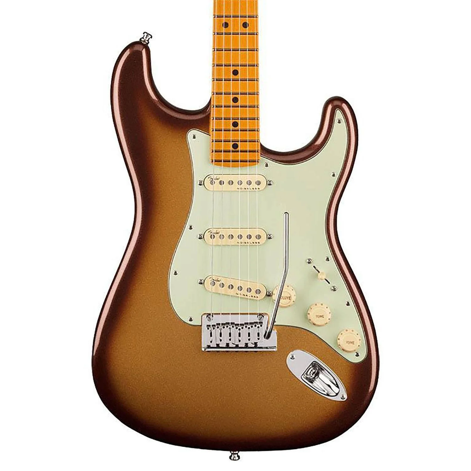 Fender American Ultra Stratocaster Electric Guitar (Mocha Burst, Maple Fretboard) - Curated Treasures Market