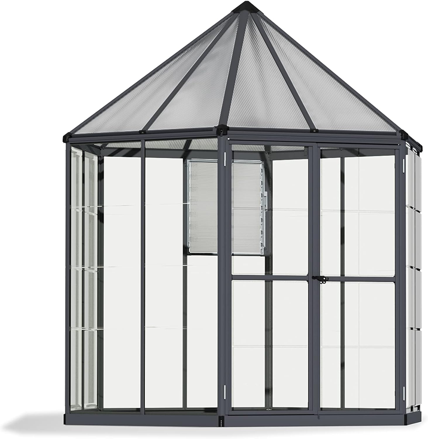 Palram - Canopia Oasis Greenhous - 7' x 8' x 9' - Gray
