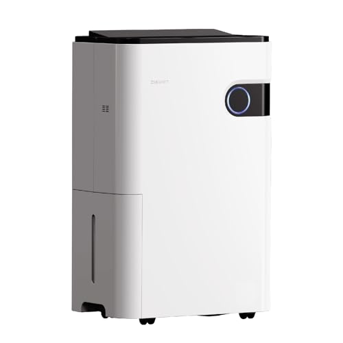 Dehumidifier Home Moisture LED Quiet Humidity Control,4500 SqFt 50 Pint,Large Water Tank,Auto Off,Child Lock,Energy Saving,3 Modes