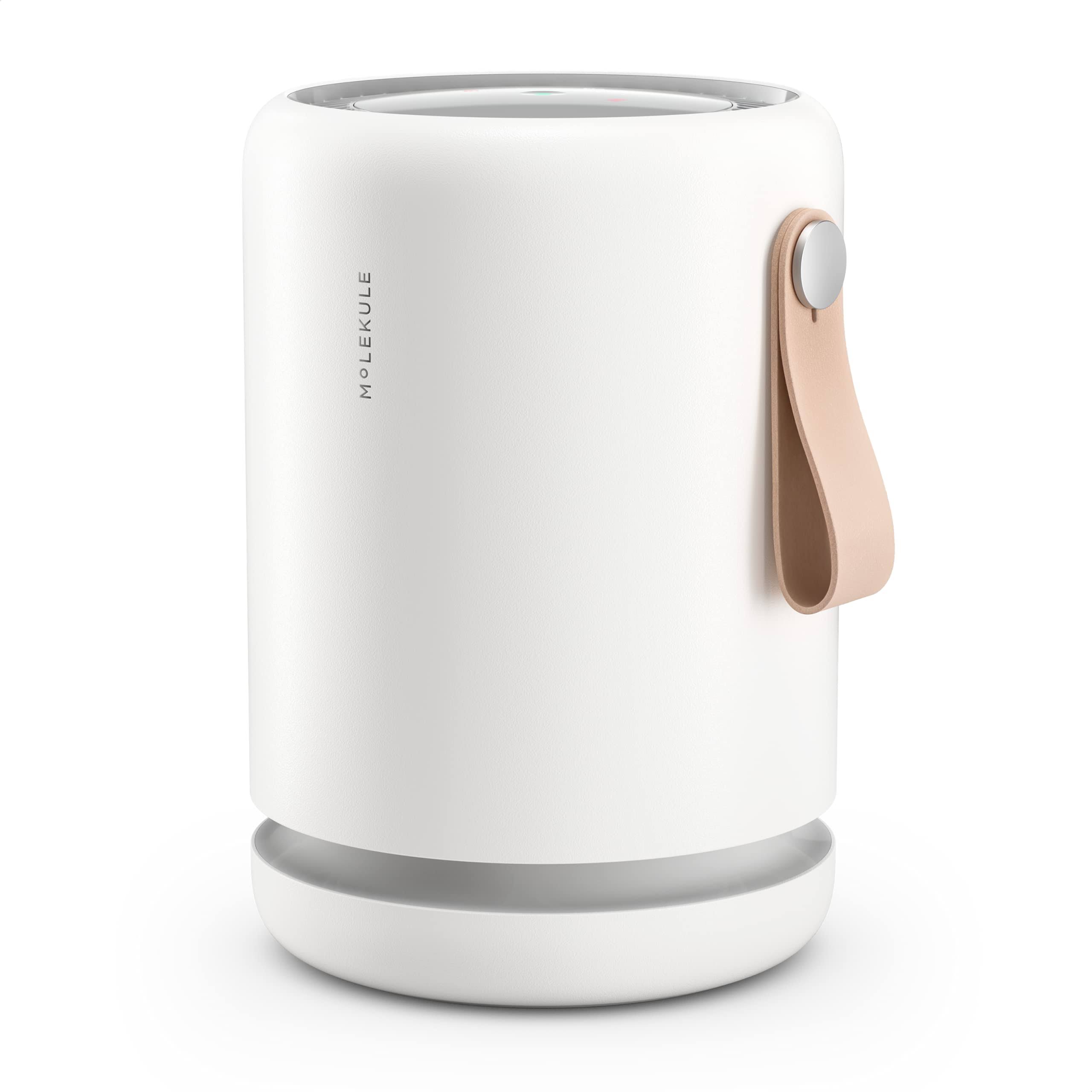 Molekule Air Mini+ Air Purifier with Particle Sensor and Peco Technology - White