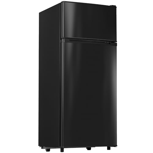 4.5 Cu.ft Mini Fridge with Freezer, Small Refrigerator with 2 Doors for Office, Kitchen, Dorm and Bedroom