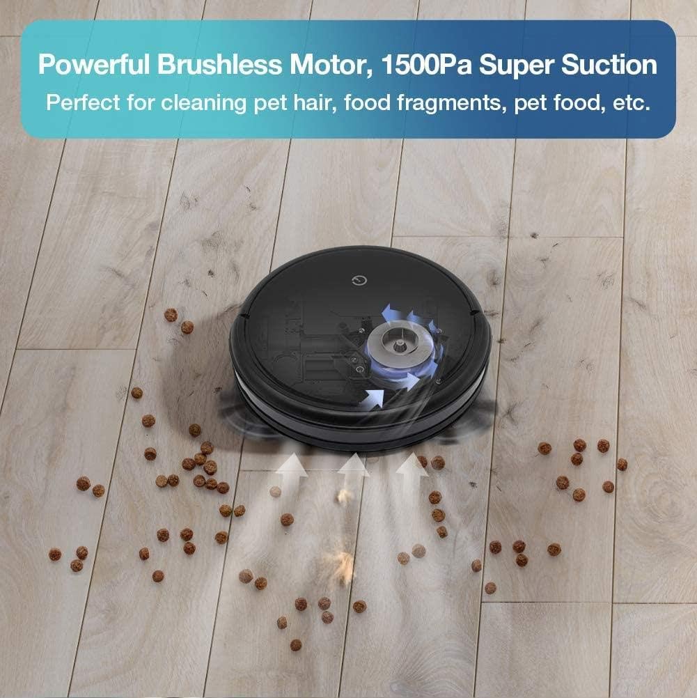yeedi vac Robot Vacuum, Compatible with Self-Empty Station and Mopping Modular, 3000Pa Suction Power, Carpet Detection