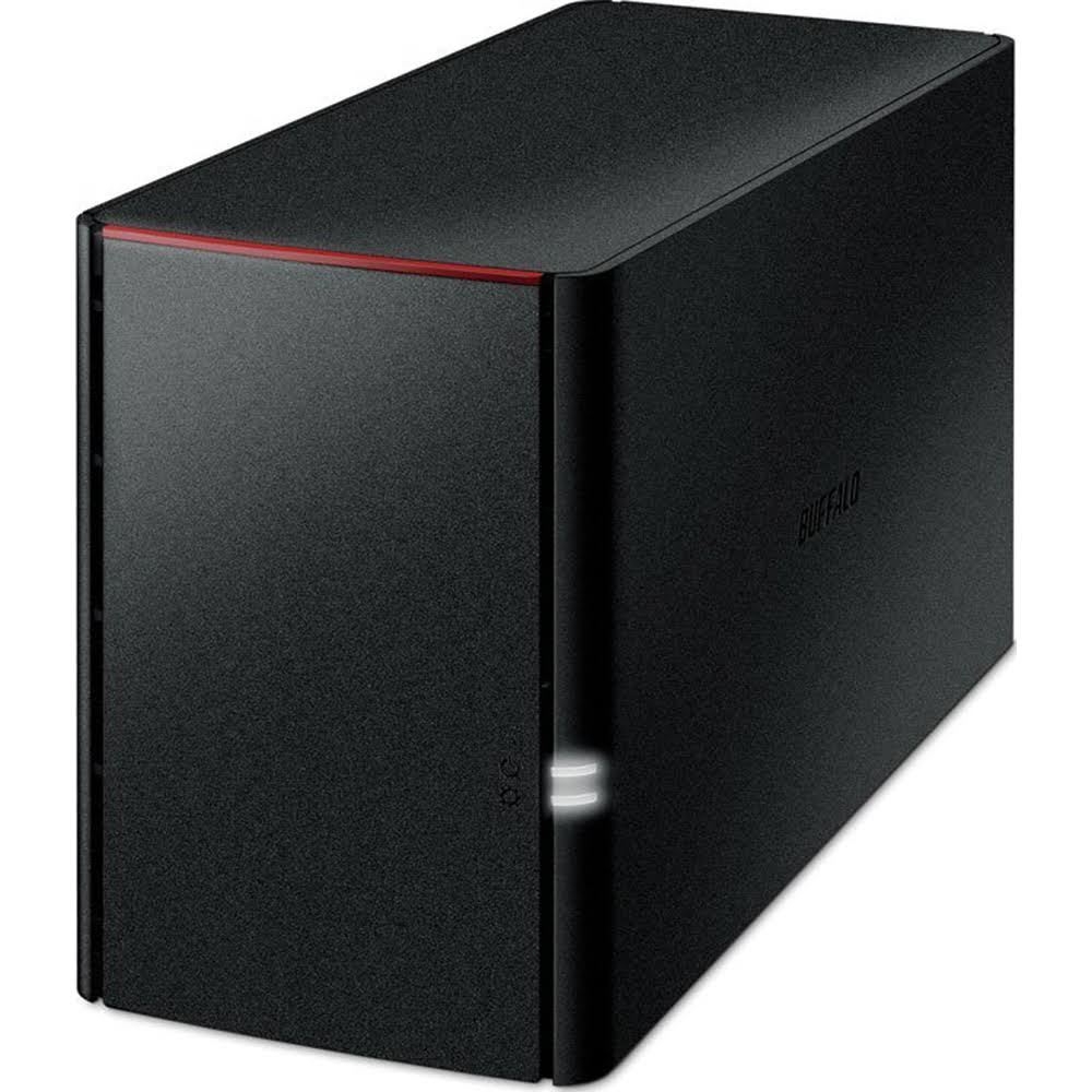 Buffalo LinkStation 220 2-Bay Diskless NAS Server - SATA 3Gb/s LS220DE