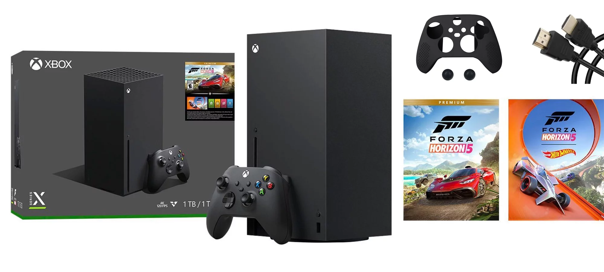 Microsoft Xbox Series X – Forza Horizon 5 Bundle with Tigology Accessories - Curated Treasures Market
