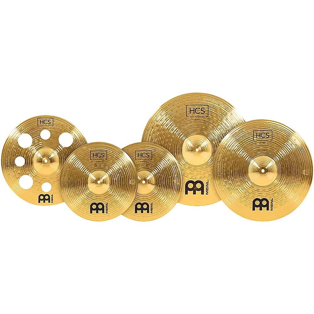 MEINL HCS Expanded Cymbal Set 14, 16, 18 and 20 in. - Curated Treasures Market