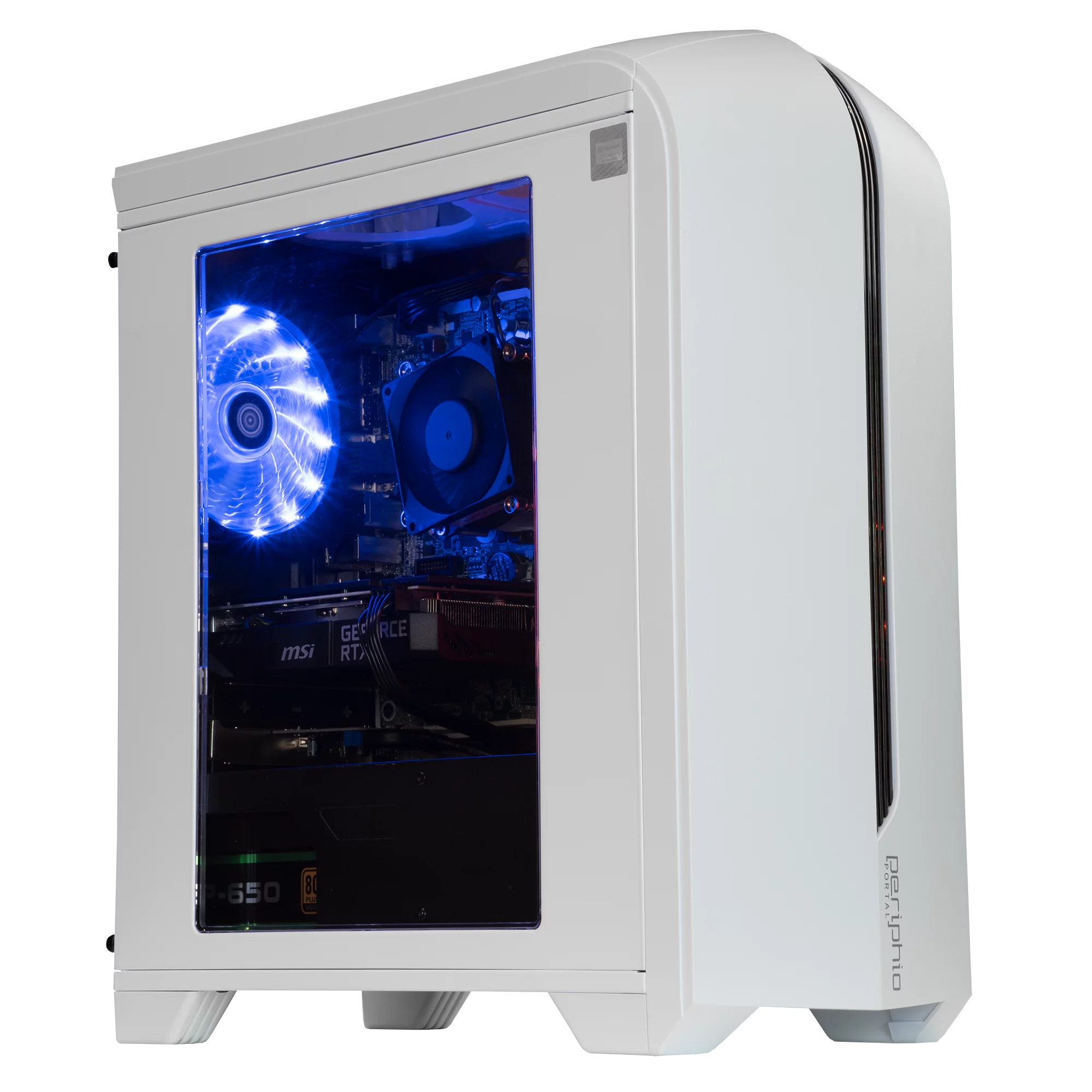 Periphio Vortex Prebuilt Gaming PC | Intel Core i5-6500 (3.6GHz Turbo) | GeForce RTX 3050 (8GB) | 1TB Solid State SSD | 16GB DDR4 RAM | Windows 10