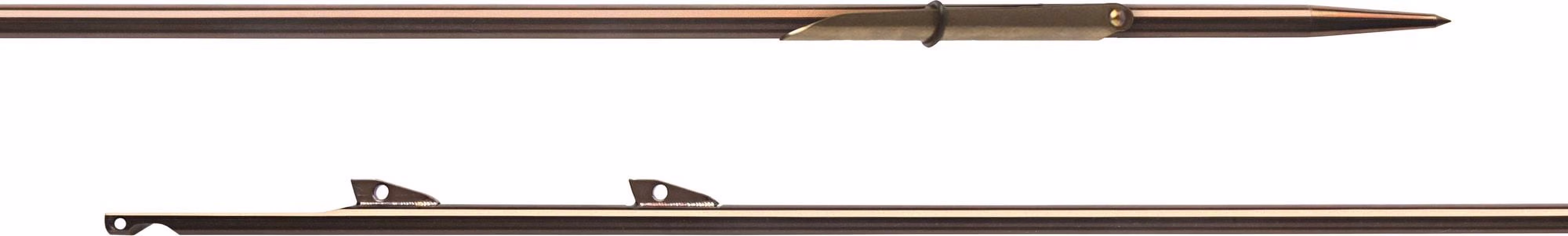 Cressi Kraken 6.5mm inox finned shaft w/ bottom flopper (120 cm)