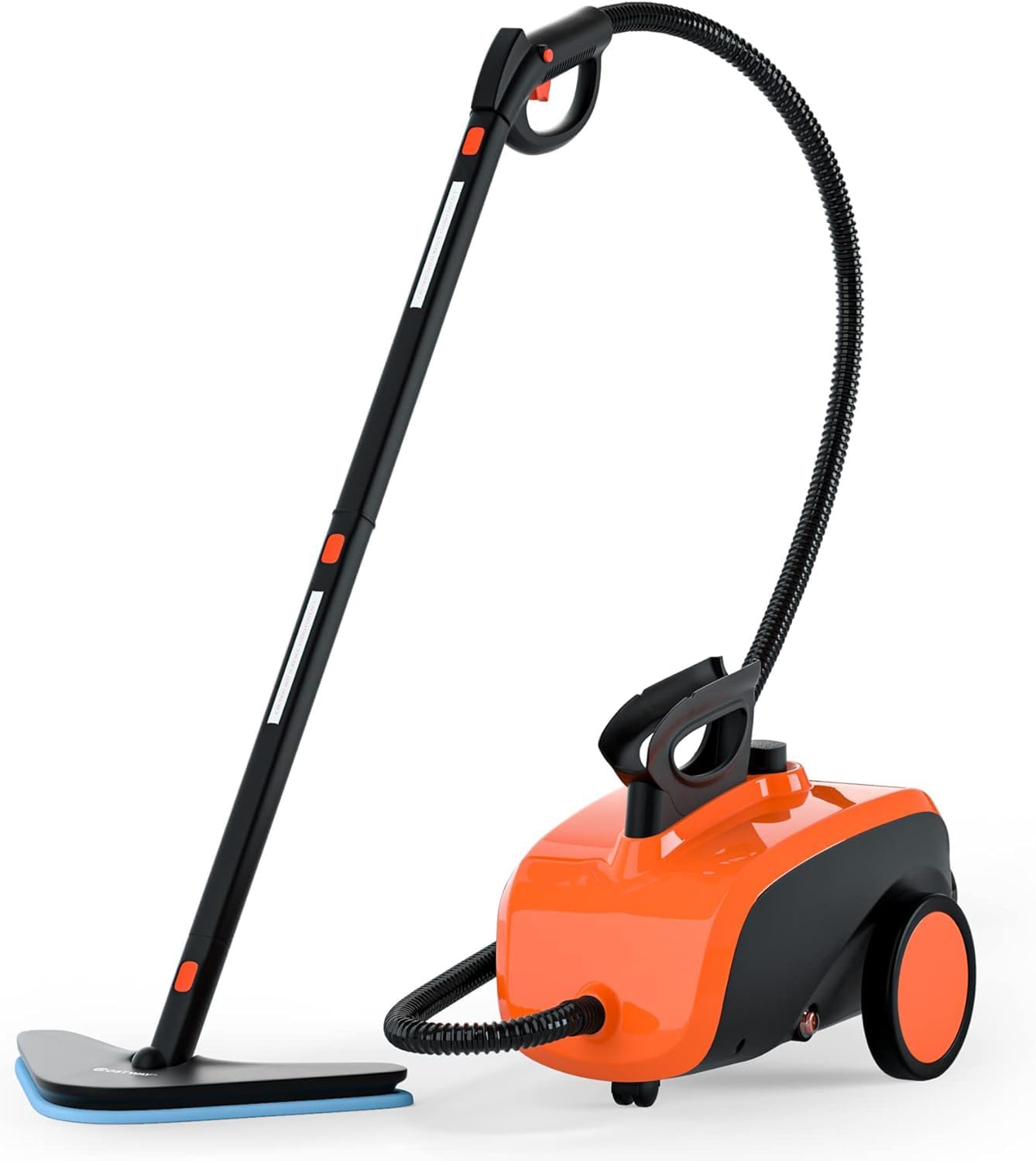 ARLIME Multi-Purpose Steam Cleaner with 19 Accessories, Household Rolling Steamer Cleaning Mop for Carpet, Cars