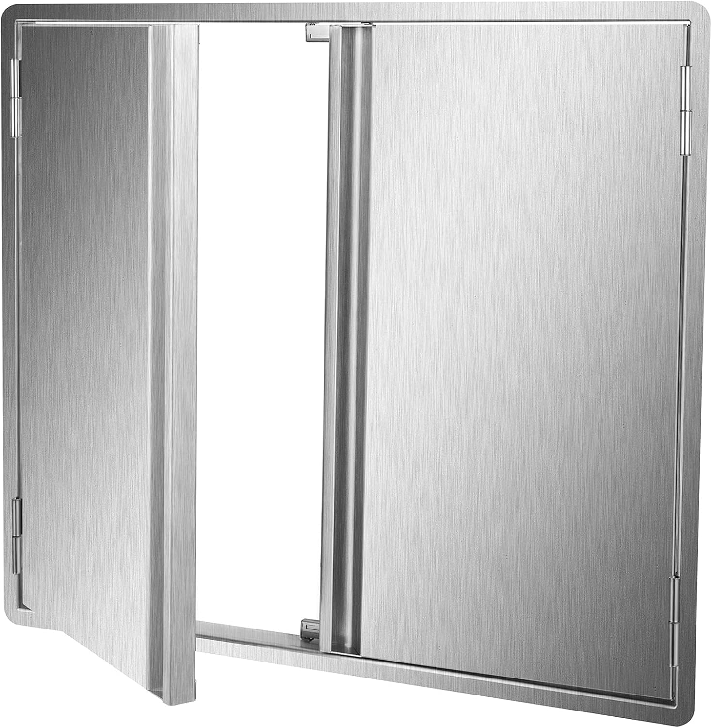 Marada BBQ Access Door Outdoor Kitchen 304 Brushed Stainless Steel Doors for Outdoor Kitchen, Outdoor Cabinet