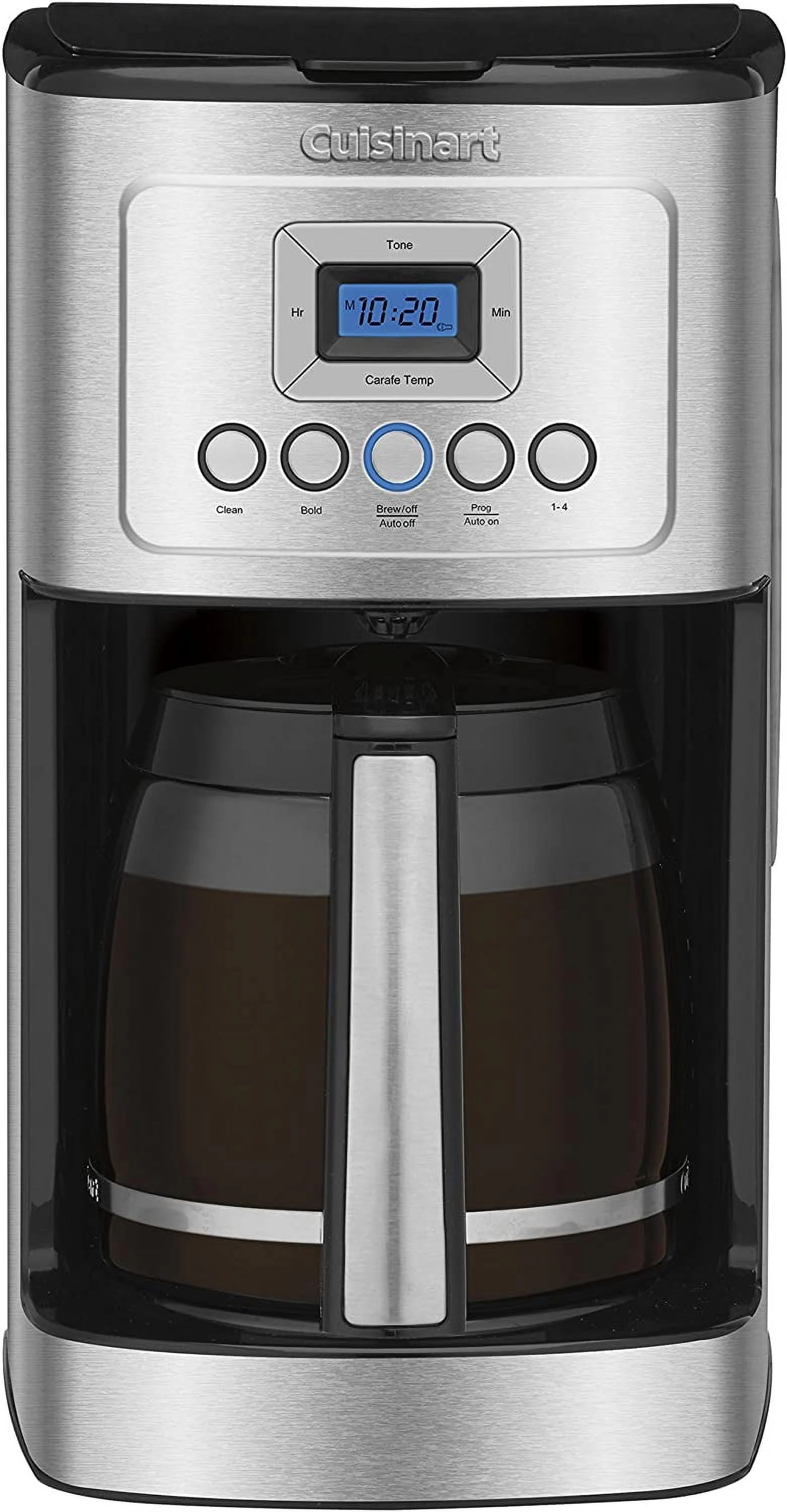 Cuisinart Perfectemp™ 14 Cup Programmable Coffeemaker, Silver