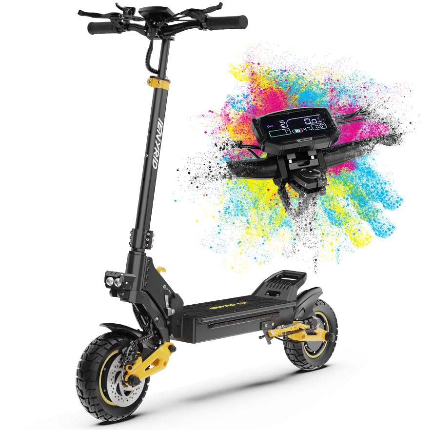 800W/2000W e Scooter for Adults Electric Scooter with Seat 10" Off Road Pneumatic Tires Long Range Motorized e-Scooter,28-35MPH
