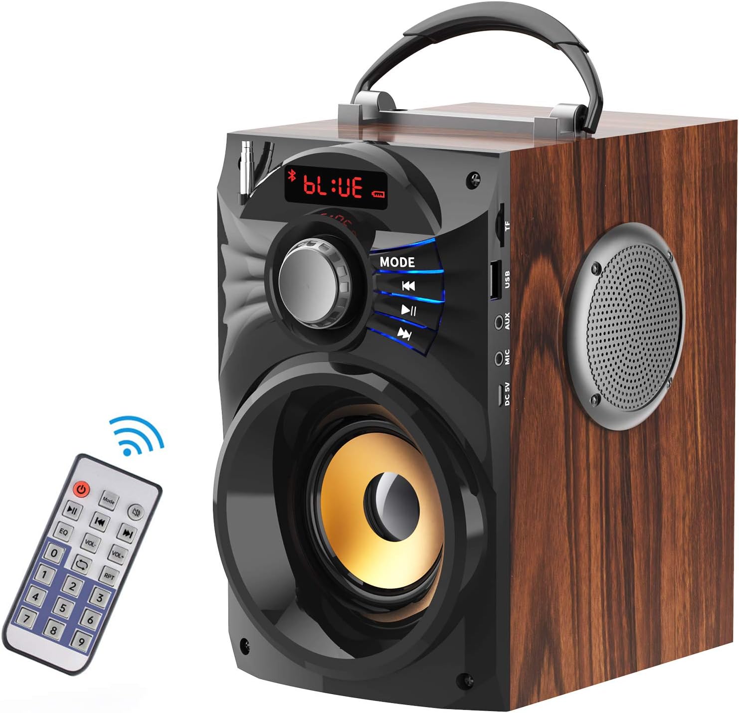 EIFER Bluetooth Speakers Bluetooth Wireless Blue Tooth Speaker Subwoofer Loud Portable Bocinas with Remote Control & FM Radio