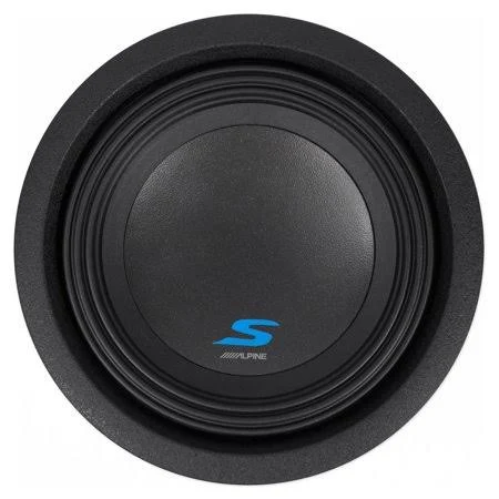 Alpine S-W8D4 8 inch 900 Watt Car Audio Subwoofer DVC Dual 4-Ohm Sub