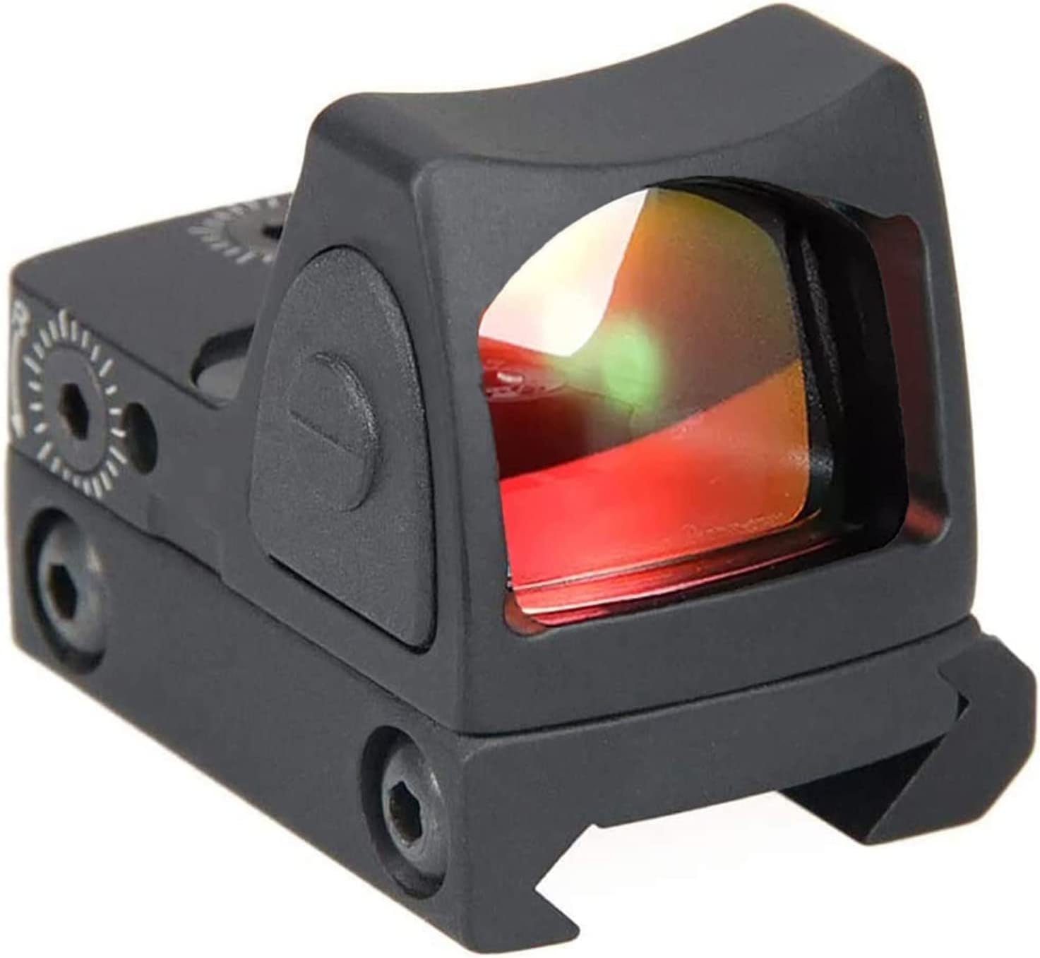 Tactical RMR Red Dot Sight, 20mm Red Dot Sight 3.25 MOA Pistol Scope Adjustable Reflex Sight for Picatinny Weaver or Gl0CK Rail Mount