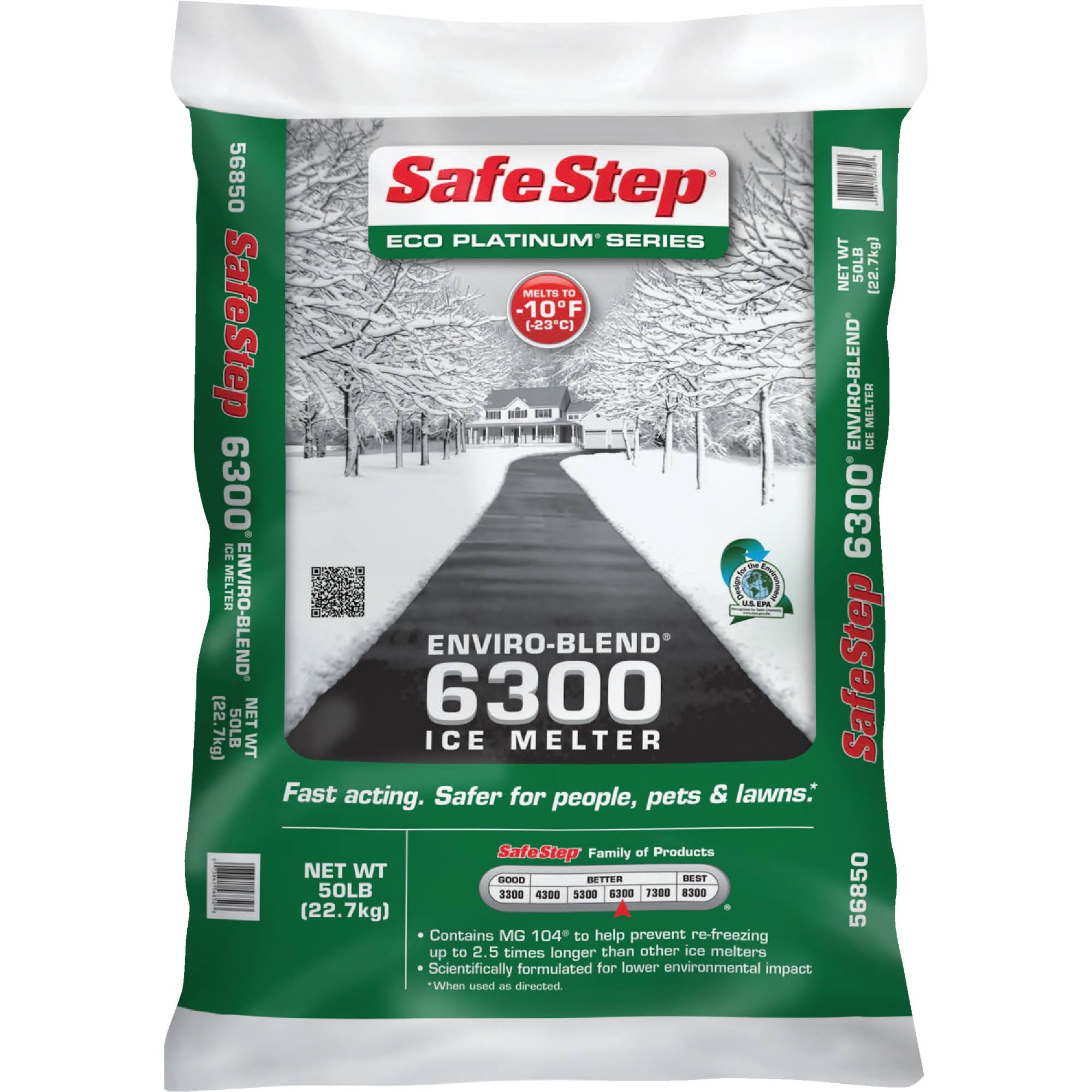 North American Salt Safe Step Enviro-Blend Ice Melt - 50 lbs bag
