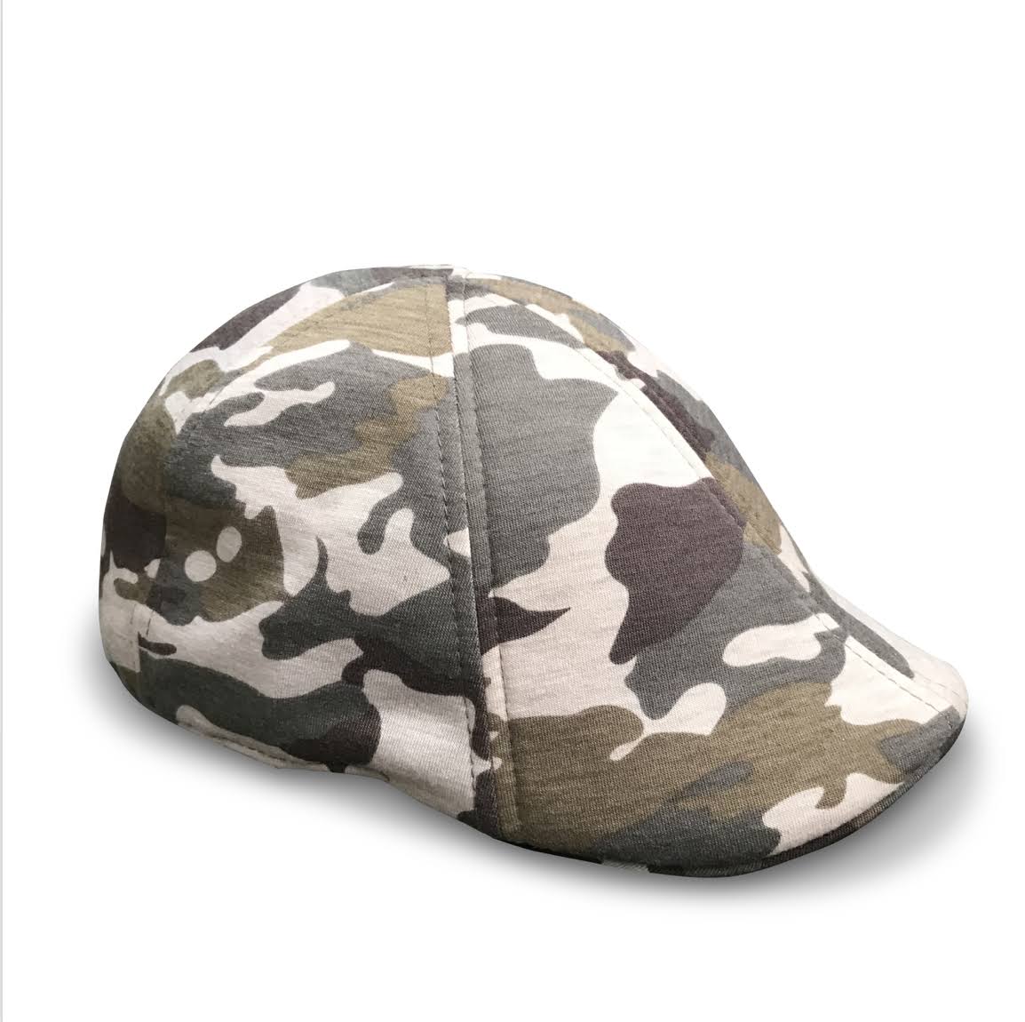 'The Responder' Scally Cap - Military - Camouflage XXXL [64cm]