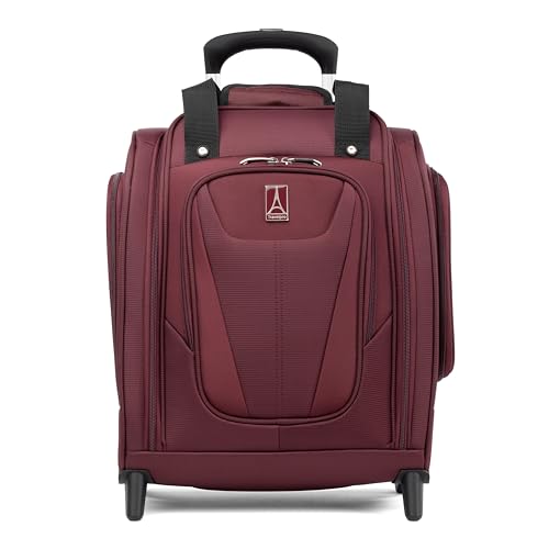 Travelpro Luggage Maxlite 5 Softside Lightweight Rolling Underseat Compact Carry on Upright 2 Wheel Bag, Men and Women, Slate Green, 15-Inch
