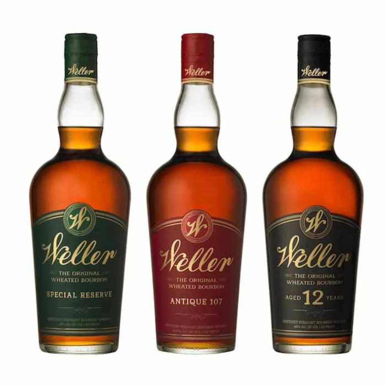 Weller Starter 3 Pack Bourbon Bundle 3 x 750ml - Nestor Liquor