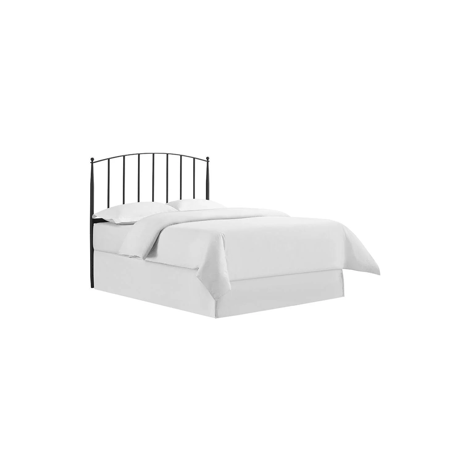 Crosley Furniture Whitney Full Queen Metal Spindle Headboard in Black