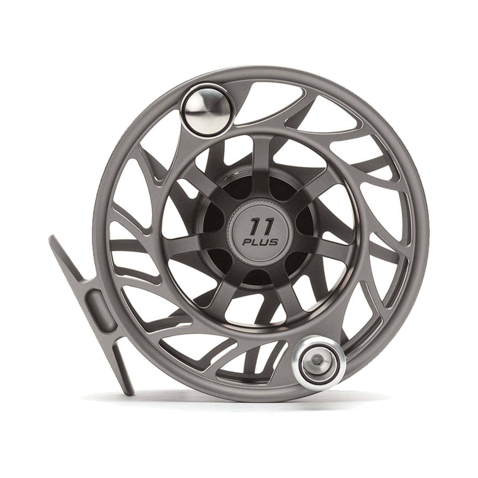Hatch 11 Plus Gen 2 Finatic Fly Reel - Large Arbor - Gray/Black