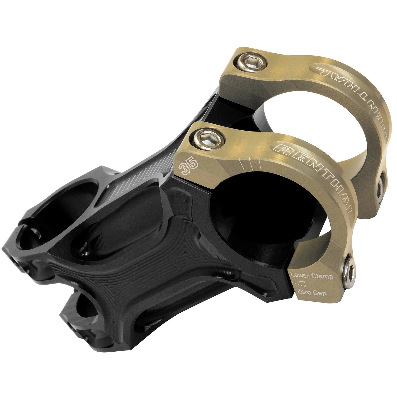 Renthal Apex 35 Stem Black/Gold, 50mm