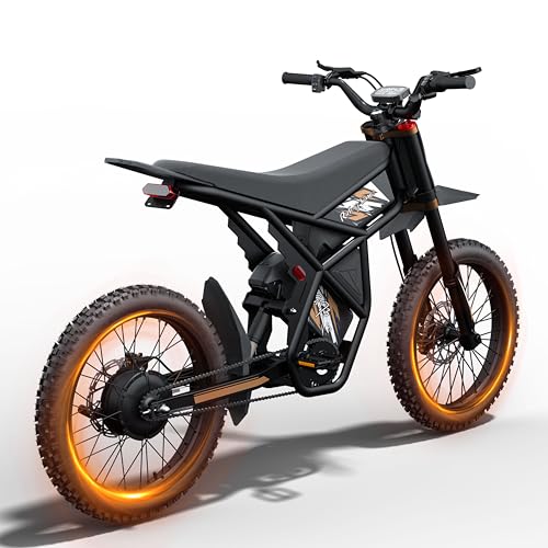 2000W/ 3000W GT73 / GT73 Pro Electric Dirt Bike for Adults - 37/50 MPH High-Speed