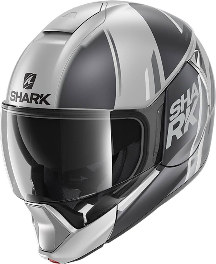 Shark - Helmet Evojet Vyda Mat Silver / Anthracite / Black - Size M