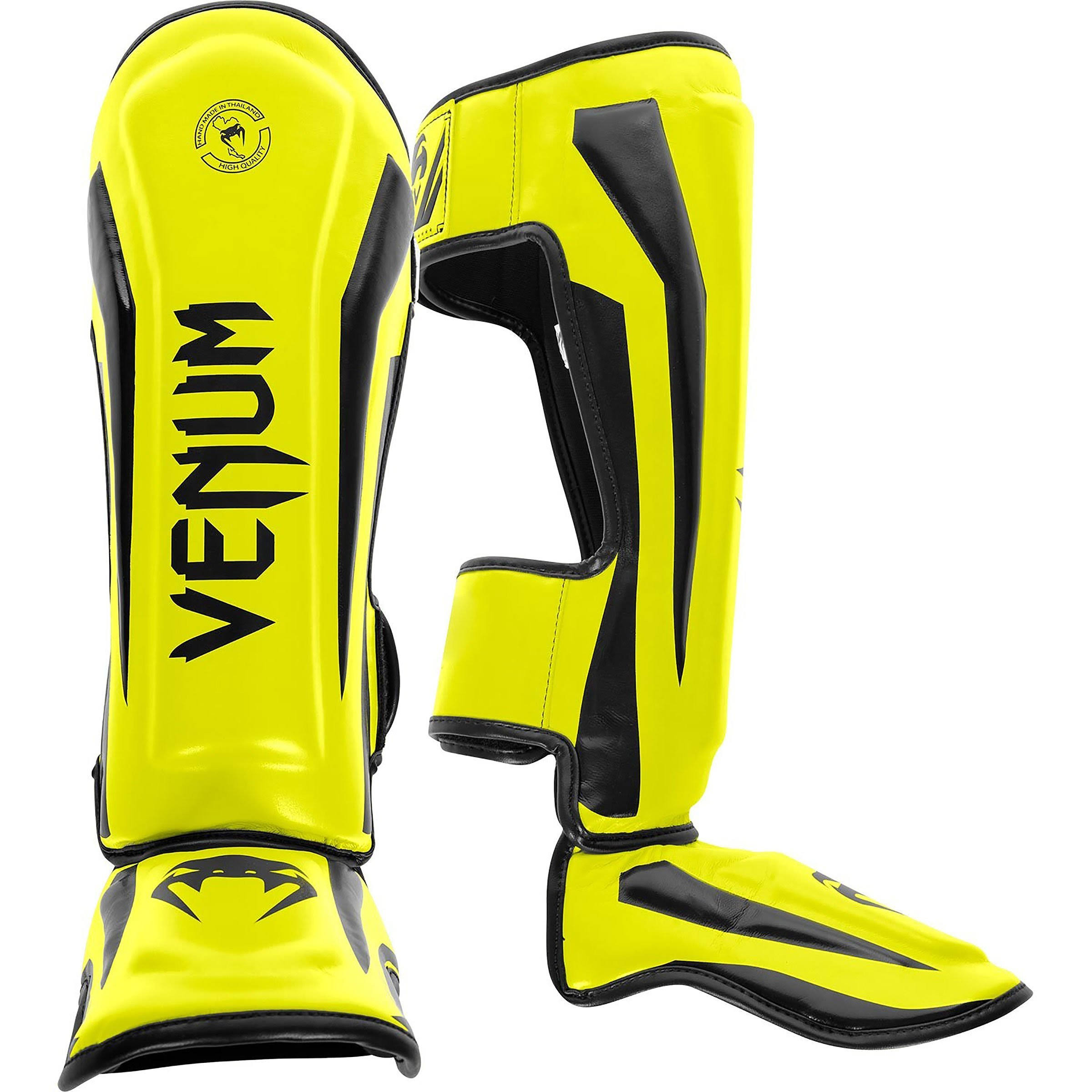 Venum Elite Standup Neo Shin Guards, Yellow