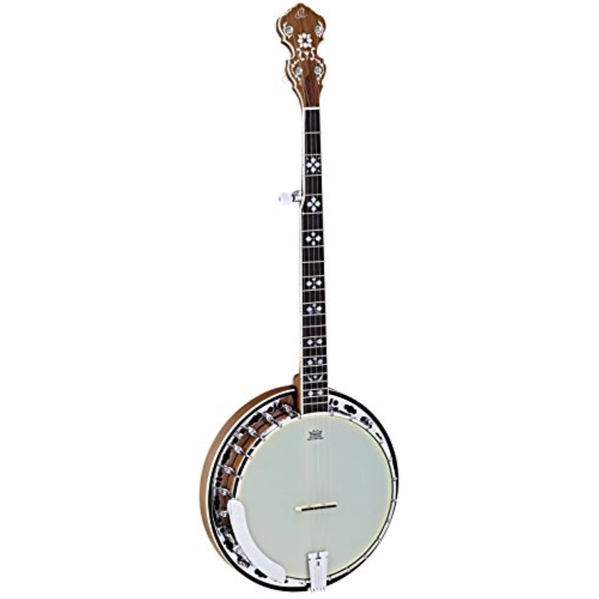 Falcon Series 5-String Burl Walnut Resonator Banjo with Bag - Curated Treasures Market