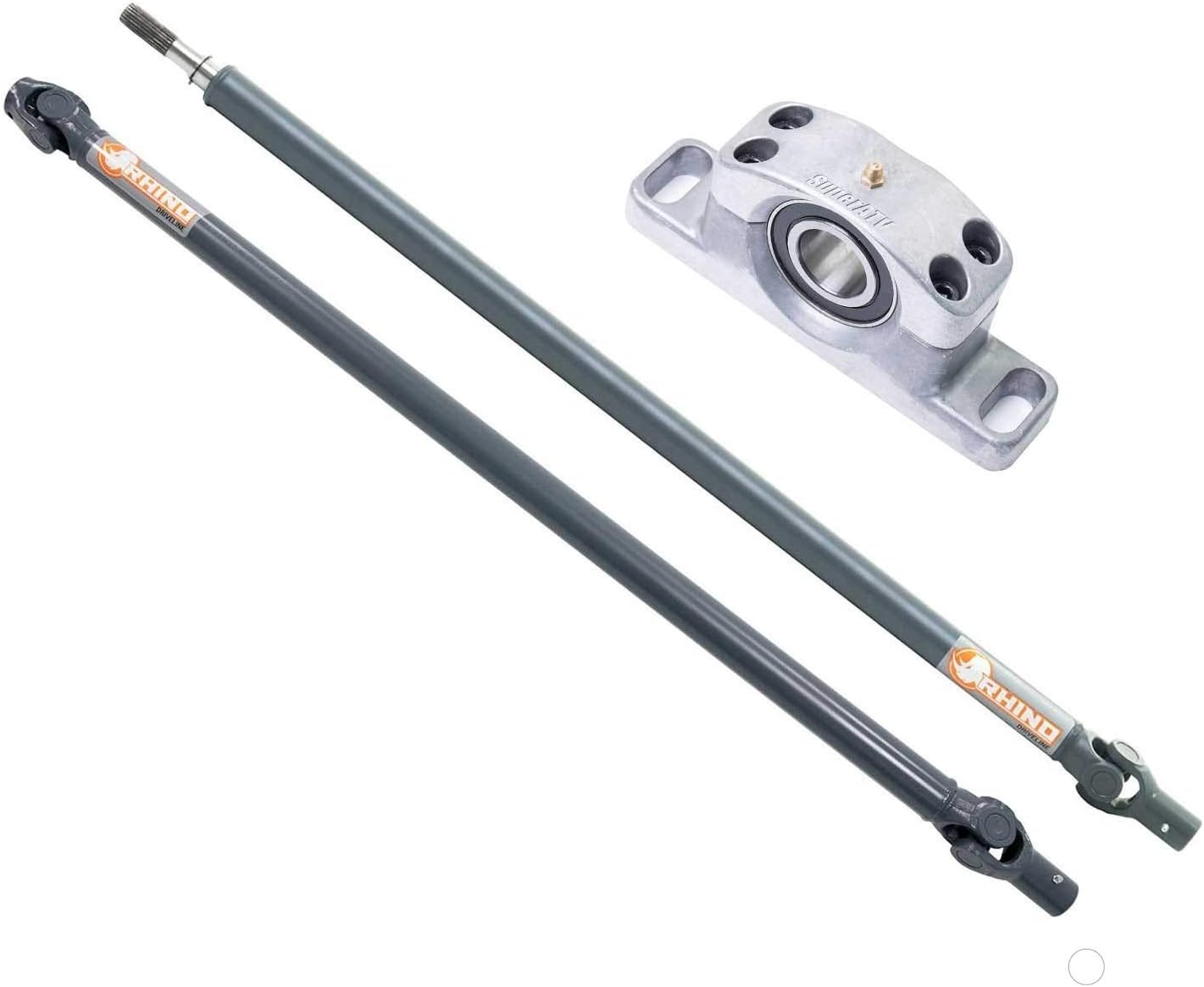 SuperATV U Series Rhino Driveline Prop Shaft for 2014-2016 Polaris Ranger XP 900 Crew - Front & Rear - Cast Carrier Bearing Included