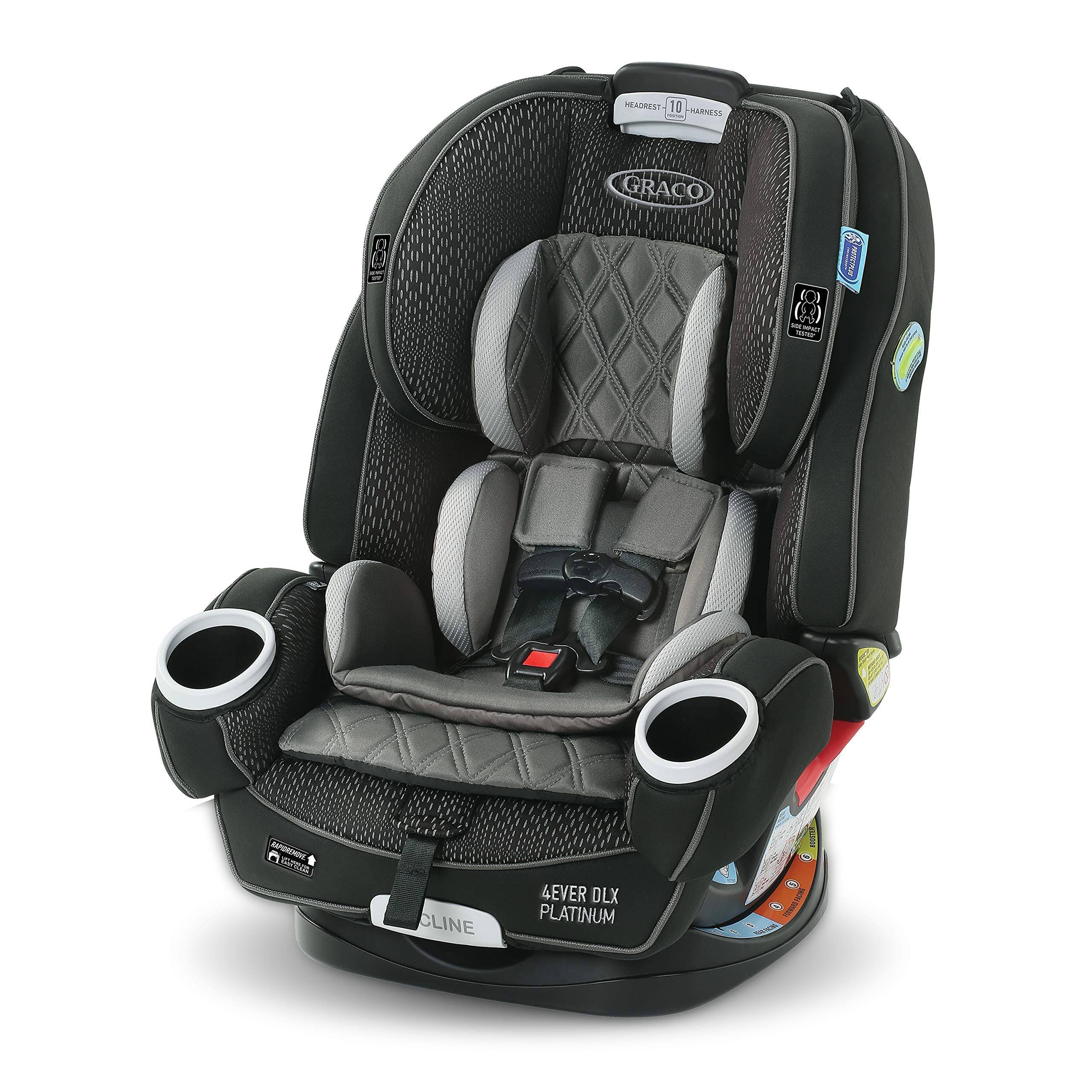 Graco - 4ever DLX Platinum 4-in-1 Car Seat, Hurley