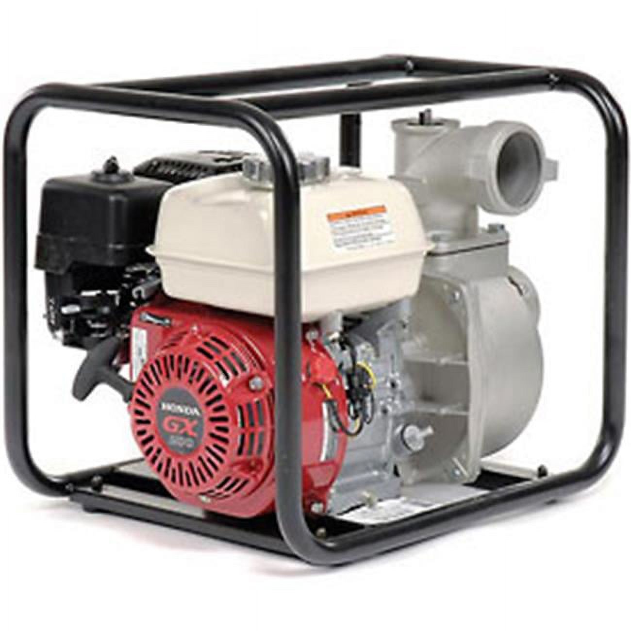 Be Pressure Washer Supply WP-3065HL Water & Trash Pump 3 in. Intake Outlet 6.5HP Honda Engine