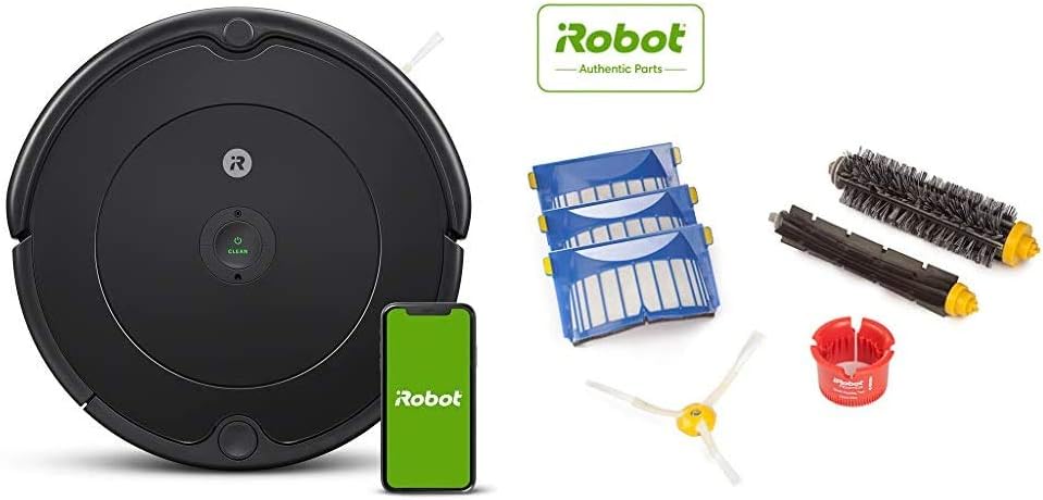 iRobot Roomba 692 Robot Vacuum-Wi-Fi Connectivity, Works with Alexa, Good for Pet Hair, Carpets, Hard Floors with Authentic Replacement Parts