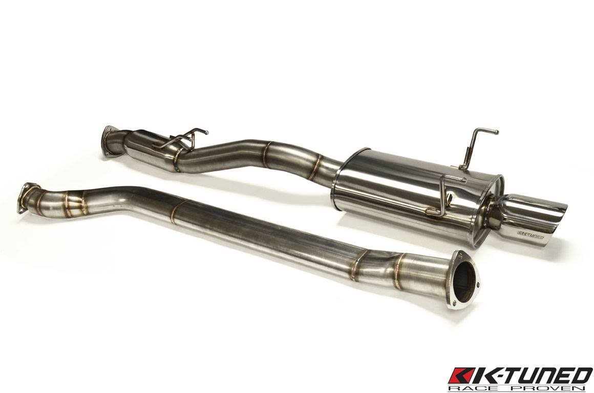 K-Tuned 02-06 RSX Type S 3x22 Oval Cat-Back Exhaust System