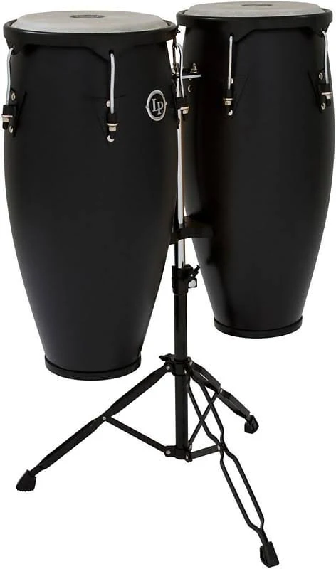 LP City Conga Set with Stand Black