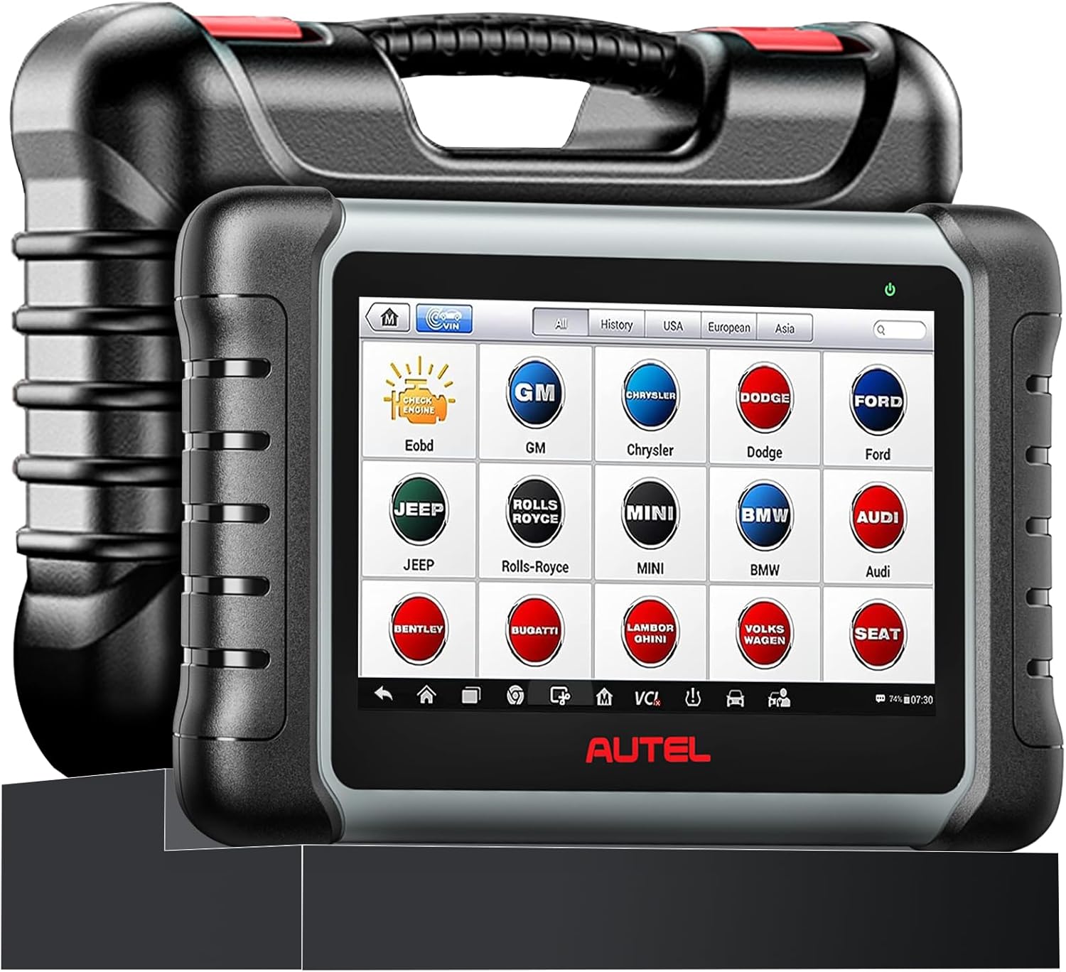 Autel Scanner MaxiCOM MK808Z: 2024 Android 11 Version MK808 Bidirectional Scan Tool, Same As MK808S MX808S