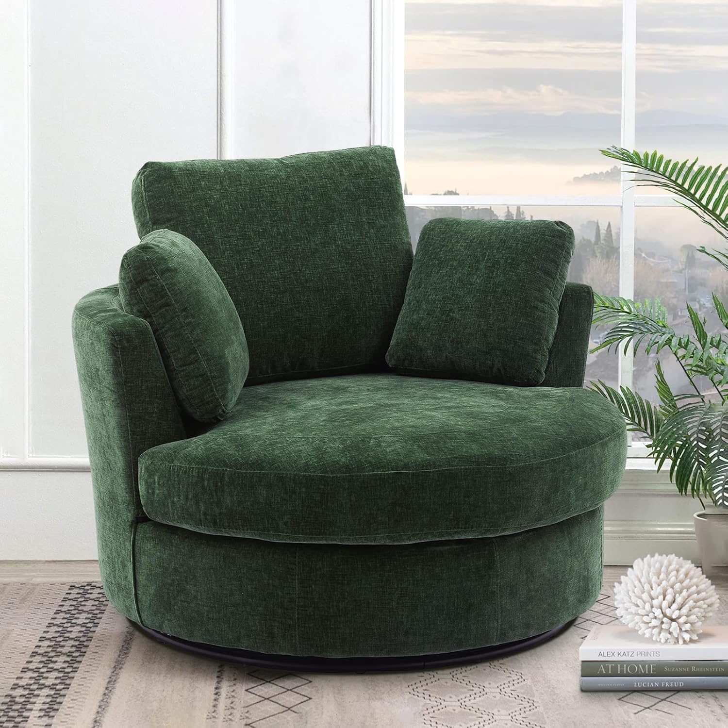 Oversized Swivel Chair Living Room Lounge