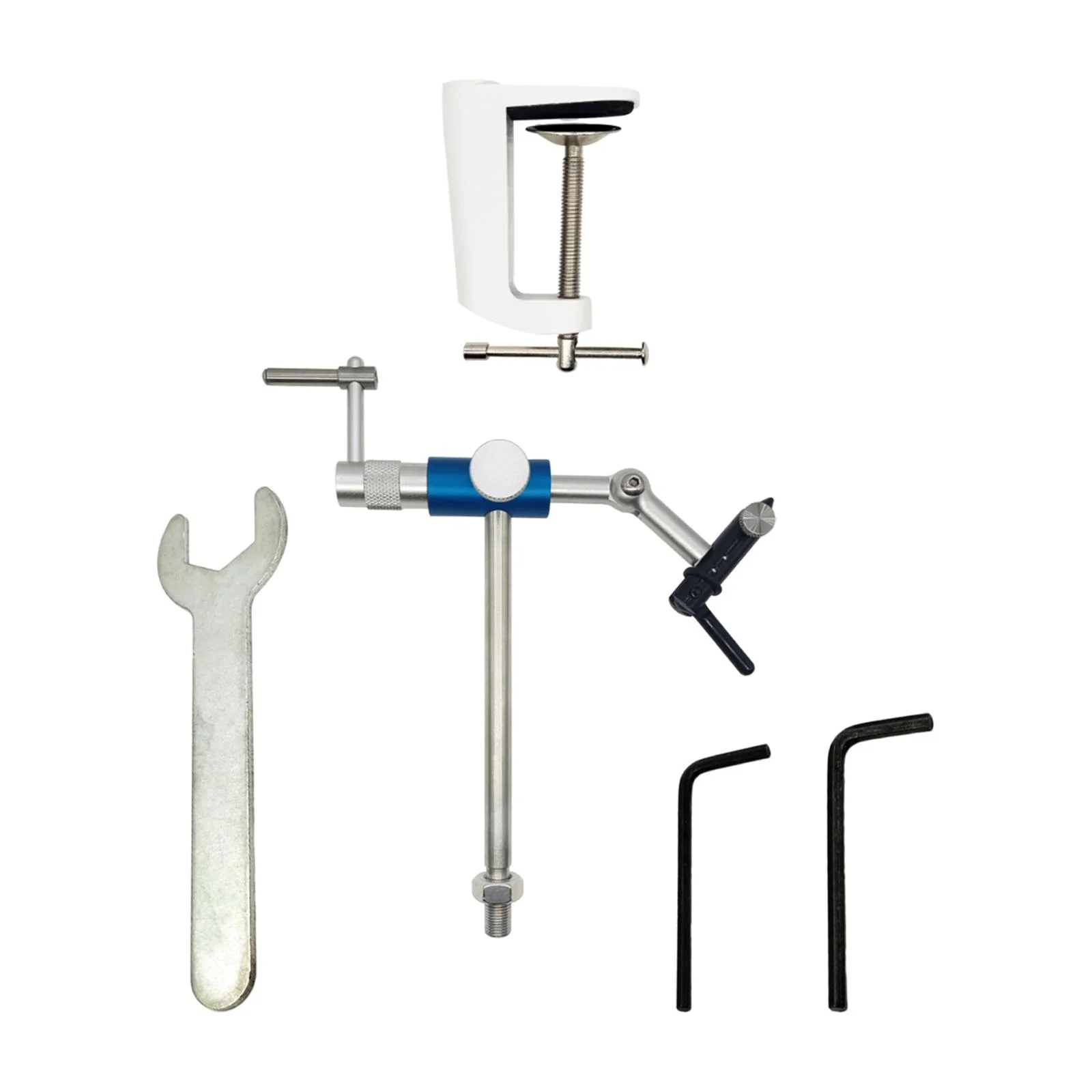 Fly Tying Vise,Rotary Fly Tying Vise Fishing Flies Tying Tool,Fly Gears 360 degree Rotation Multiple Adjustments
