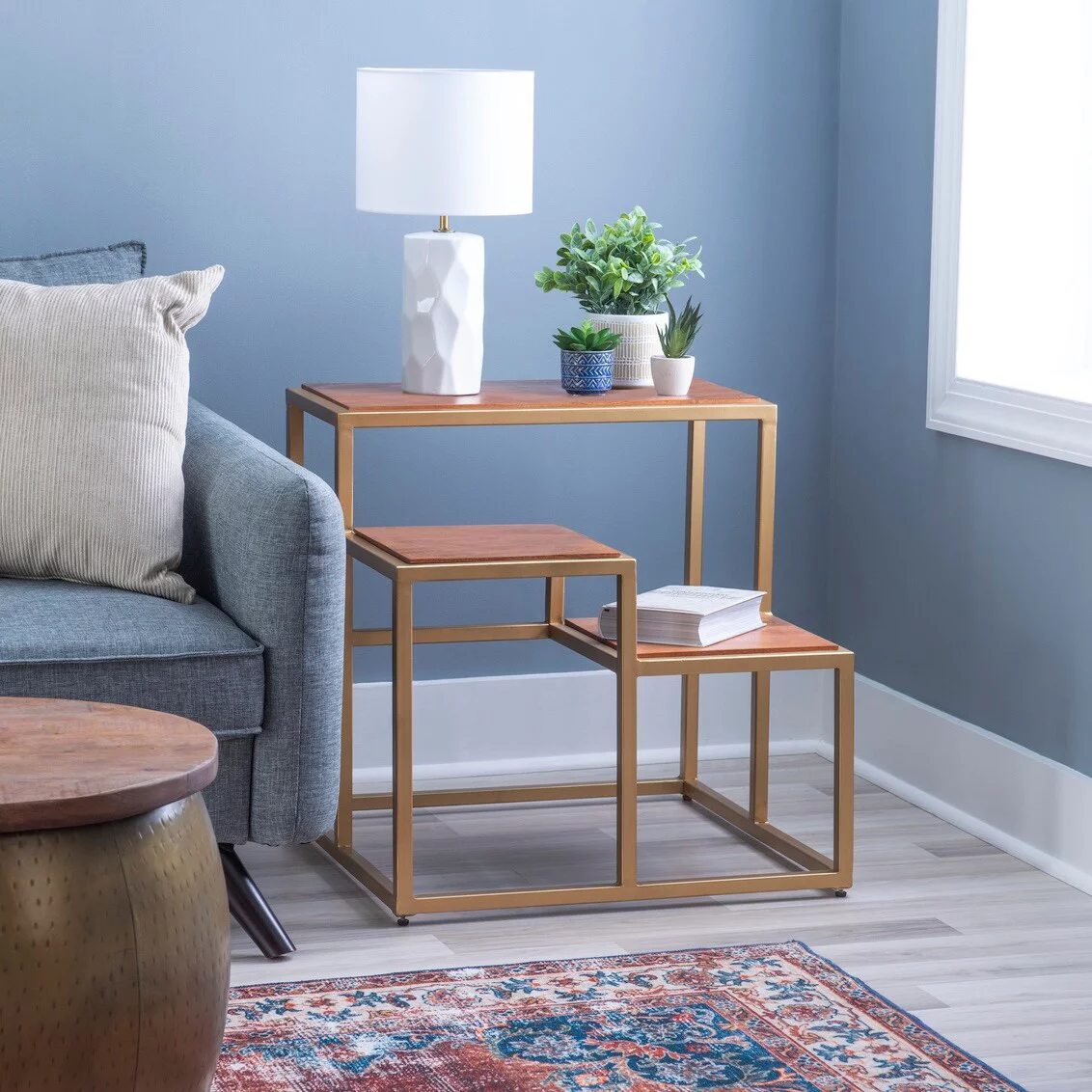 Powell Camborne 3 Tiered Plant Stand Side Table