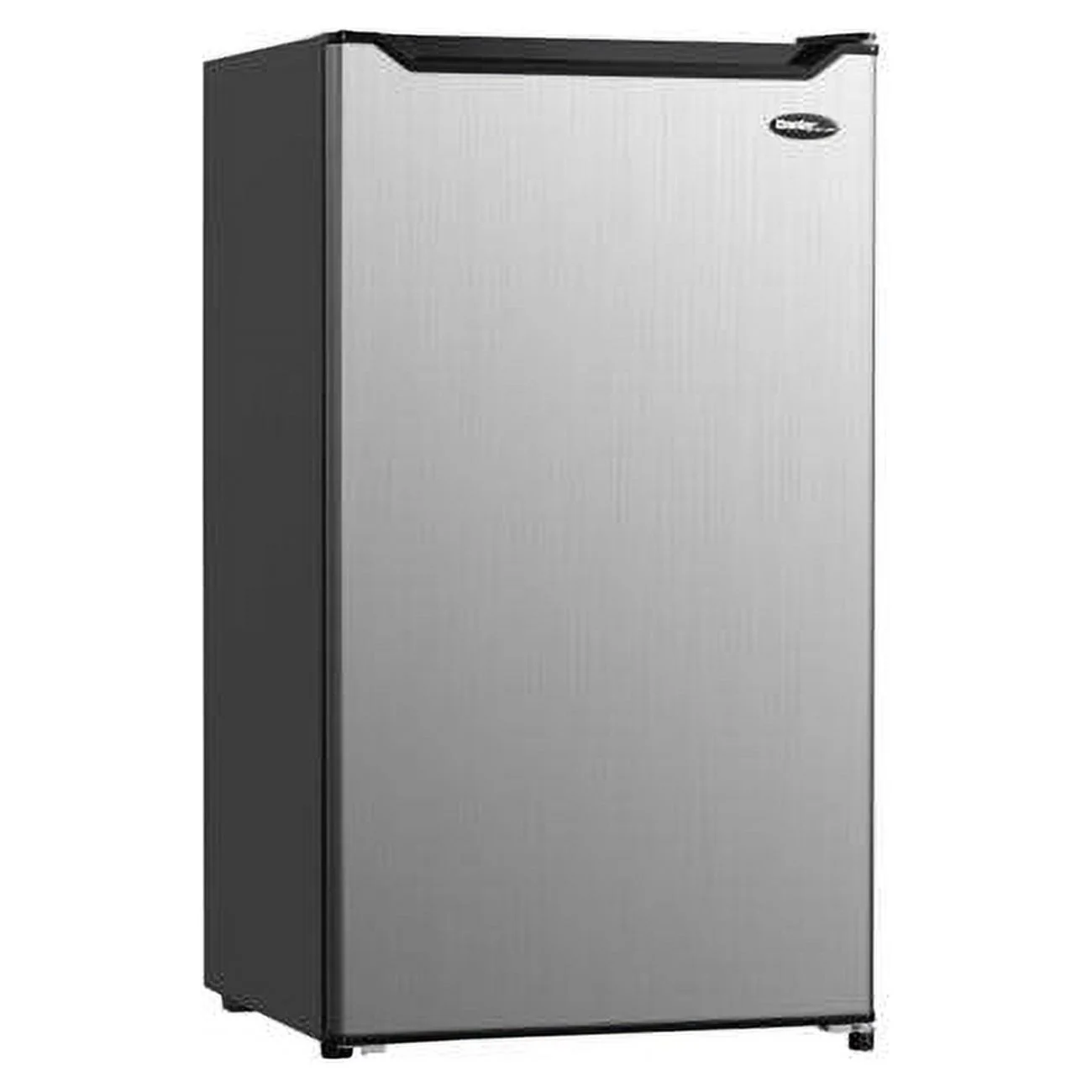 4.4 cu. ft. Compact Refrigerator with Stainless Door, Black