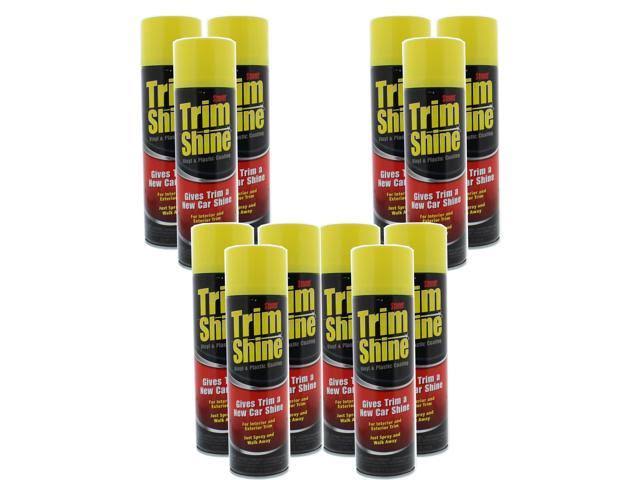 Stoner 91034 Car Care Trim Shine Aerosol - 12 oz. (12 Pack)